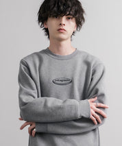 Patagonia M S 95 OVAL LOGO UPRISAL CREW SWEATSHIRT ロゴ刺繍裏起毛長袖スウェットトレーナー 16218