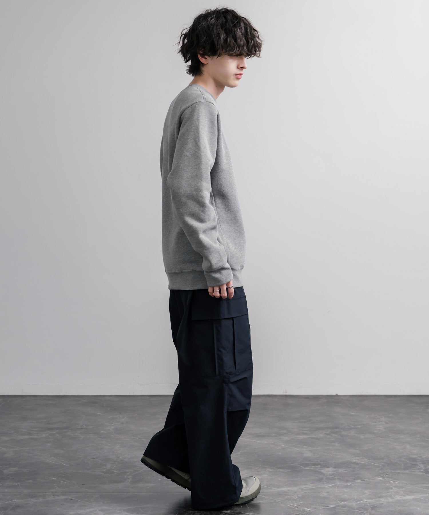 Patagonia M S 95 OVAL LOGO UPRISAL CREW SWEATSHIRT ロゴ刺繍裏起毛長袖スウェットトレーナー 16218