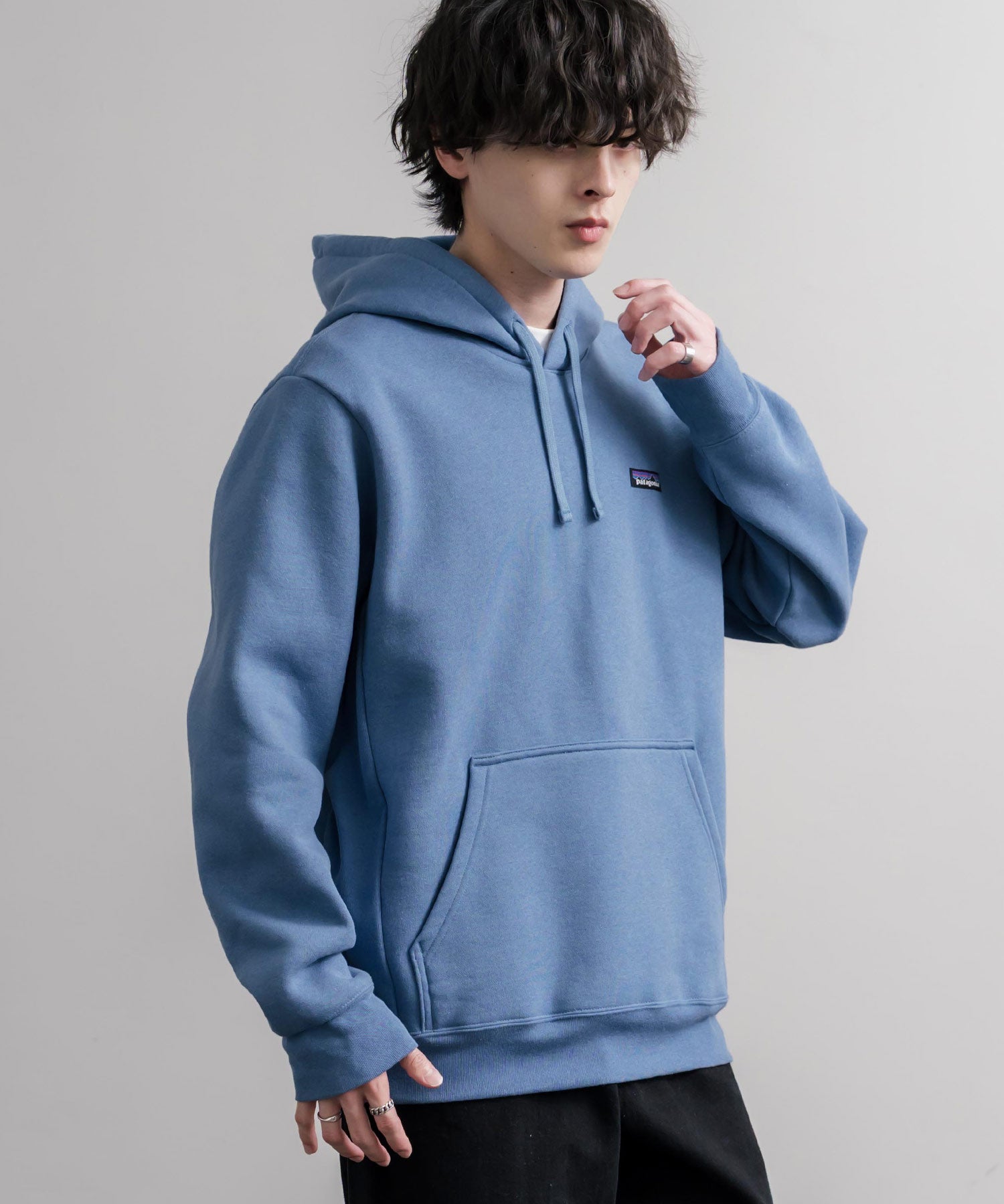 Patagonia パタゴニア M'S P 6 LABEL UPRISAL HOODY ラベルアップライザルフーディ/裏起毛長袖プルオーバーパーカー 16219