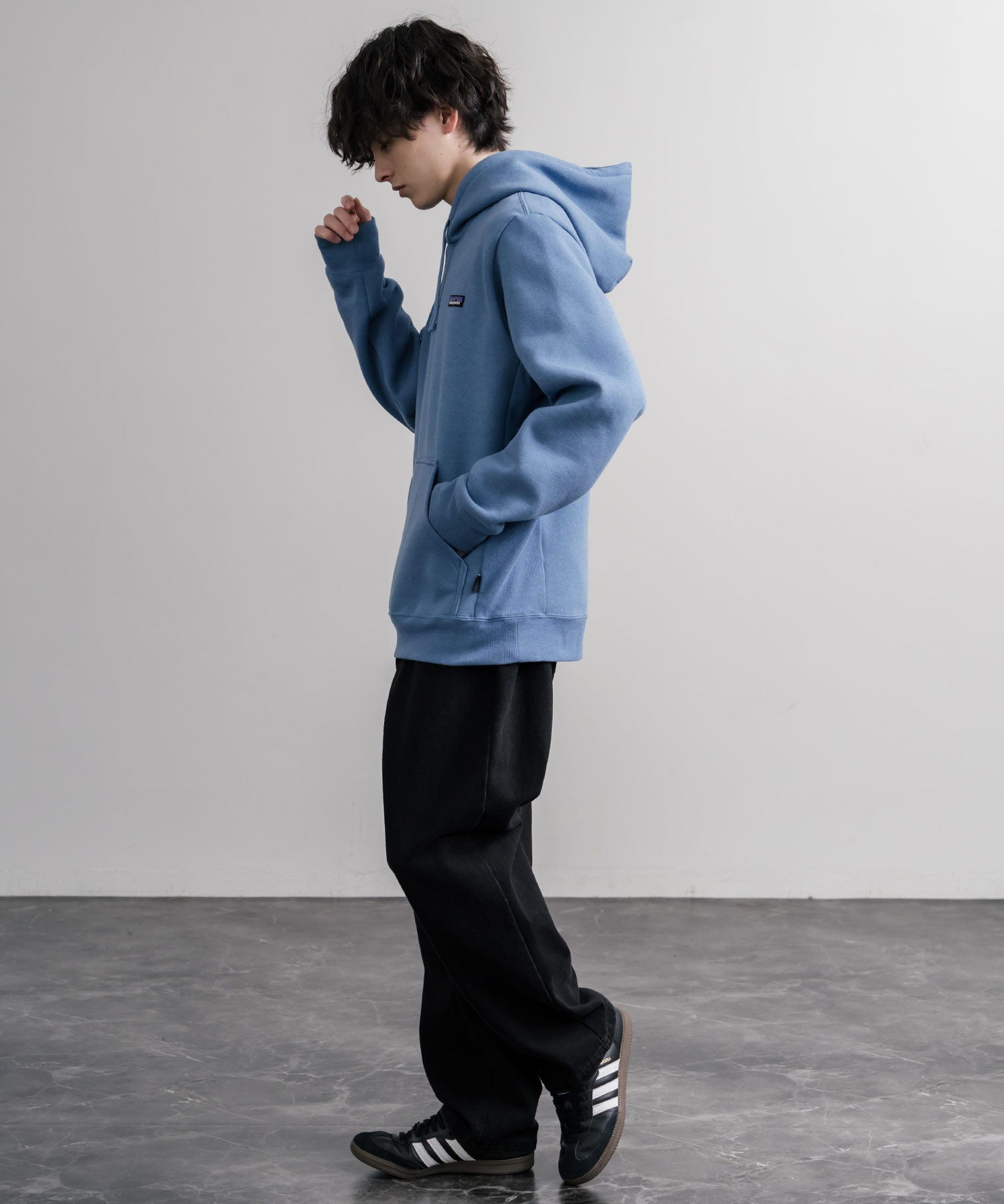 Patagonia パタゴニア M'S P 6 LABEL UPRISAL HOODY ラベルアップライザルフーディ/裏起毛長袖プルオーバーパーカー 16219