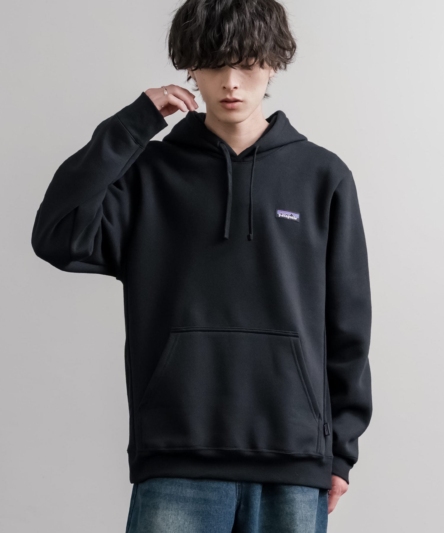 Patagonia パタゴニア M'S P 6 LABEL UPRISAL HOODY ラベルアップライザルフーディ/裏起毛長袖プルオーバーパーカー 16219