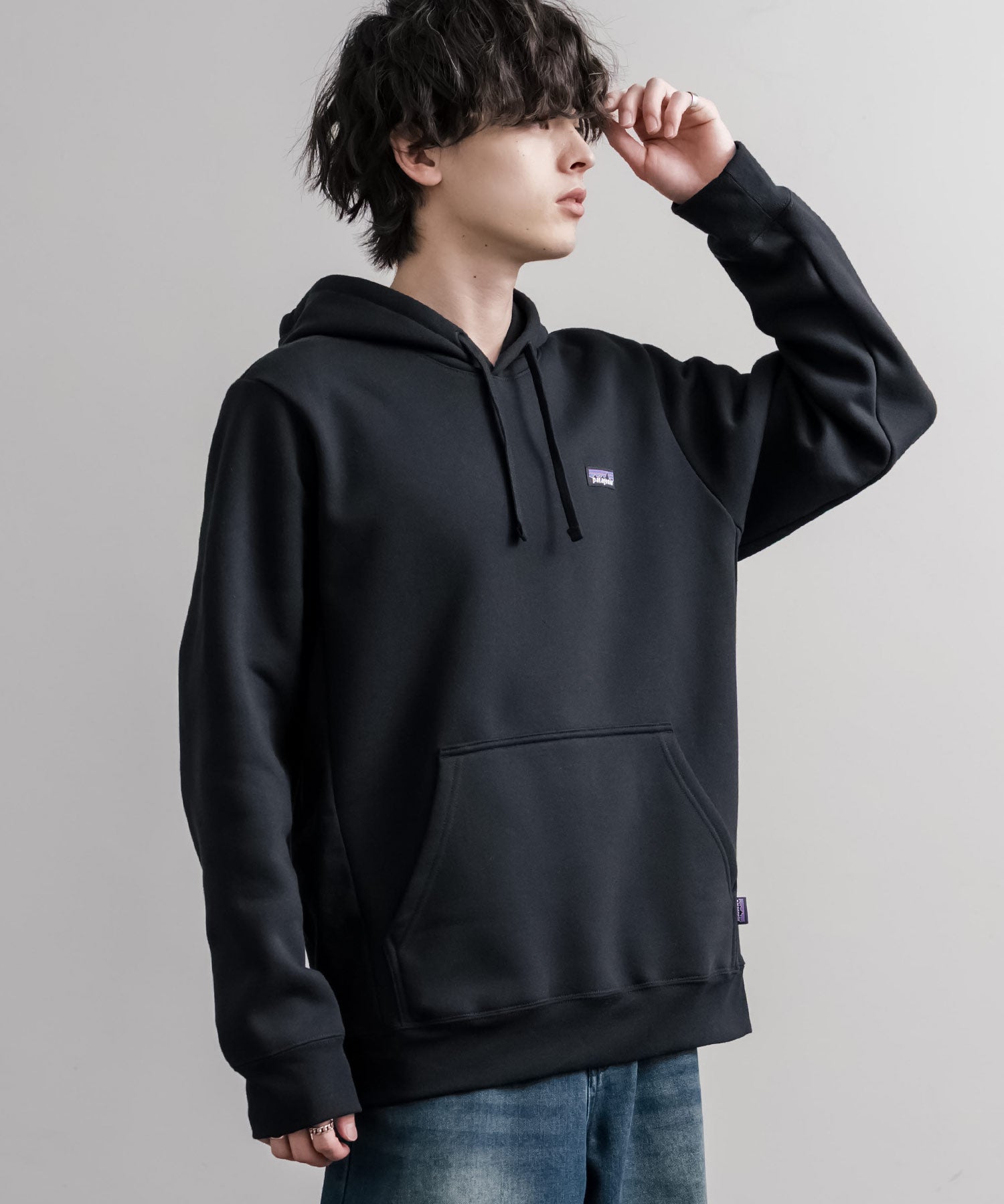 Patagonia パタゴニア M'S P 6 LABEL UPRISAL HOODY ラベルアップライザルフーディ/裏起毛長袖プルオーバーパーカー 16219