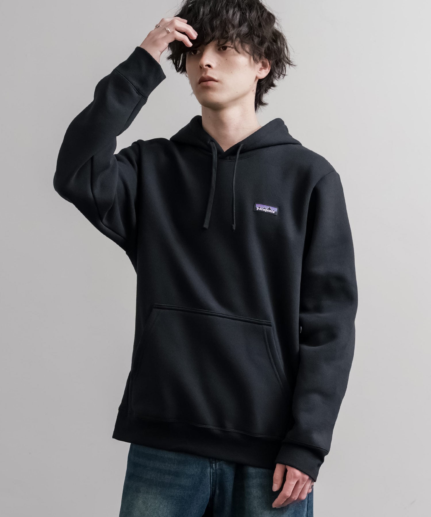 Patagonia パタゴニア M'S P 6 LABEL UPRISAL HOODY ラベルアップライザルフーディ/裏起毛長袖プルオーバーパーカー 16219