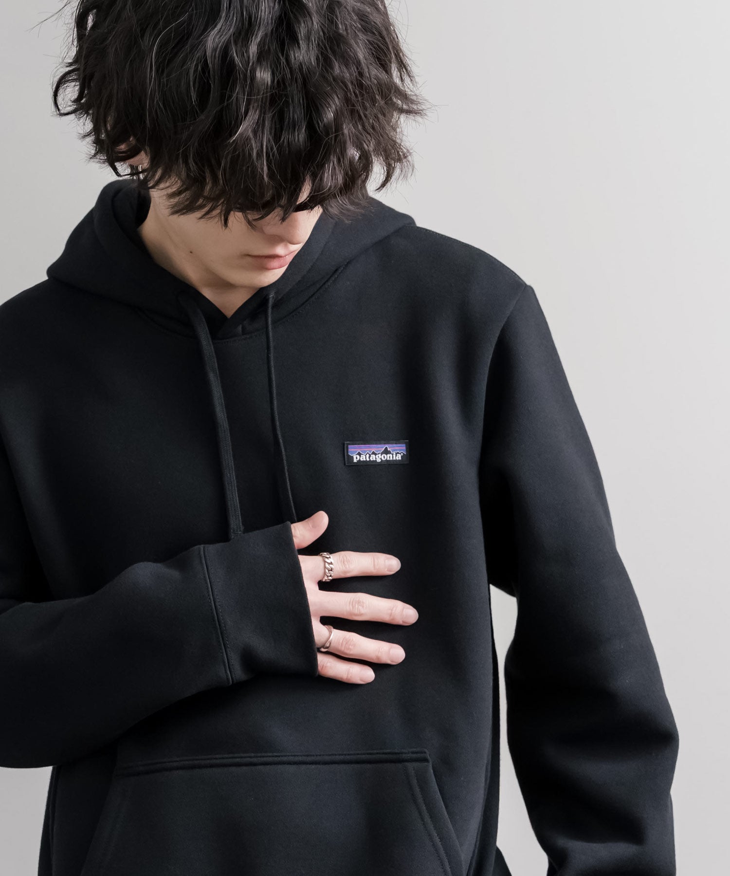 Patagonia パタゴニア M'S P 6 LABEL UPRISAL HOODY ラベルアップライザルフーディ/裏起毛長袖プルオーバーパーカー 16219
