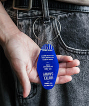 Butler Verner Sails 日本製 CHECK IN KEY TAG ワイヤーリングアクリルキーホルダー JA-3088 16239