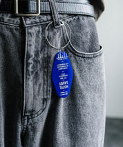 Butler Verner Sails 日本製 CHECK IN KEY TAG ワイヤーリングアクリルキーホルダー JA-3088 16239
