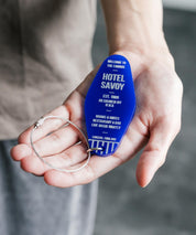 Butler Verner Sails 日本製 CHECK IN KEY TAG ワイヤーリングアクリルキーホルダー JA-3088 16239