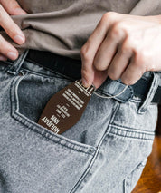 Butler Verner Sails 日本製 CHECK IN KEY TAG ワイヤーリングアクリルキーホルダー JA-3088 16239