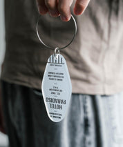 Butler Verner Sails 日本製 CHECK IN KEY TAG ワイヤーリングアクリルキーホルダー JA-3088 16239