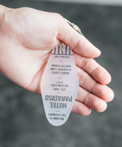 Butler Verner Sails 日本製 CHECK IN KEY TAG ワイヤーリングアクリルキーホルダー JA-3088 16239