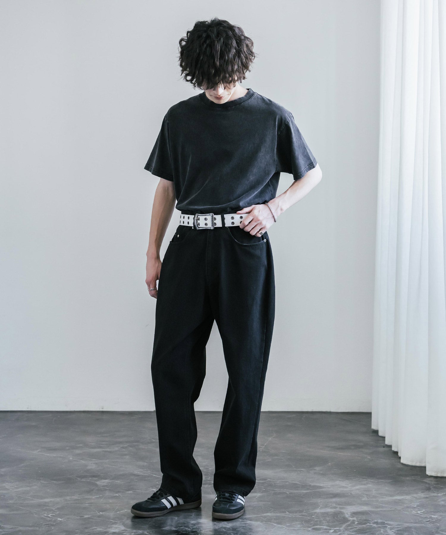 Dickies ディッキーズ 40mm スクエアバックル ダブルハトメベルト 16240