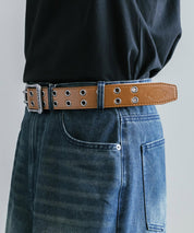 Dickies ディッキーズ 40mm スクエアバックル ダブルハトメベルト 16240