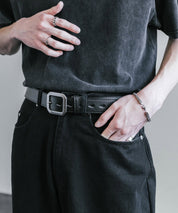 Dickies ディッキーズ 35mm スクエアバックルプレーンベルト 16241