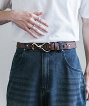 Dickies ディッキーズ サイズ調整可能 30mmPUレザーフックバックルベルト 16242
