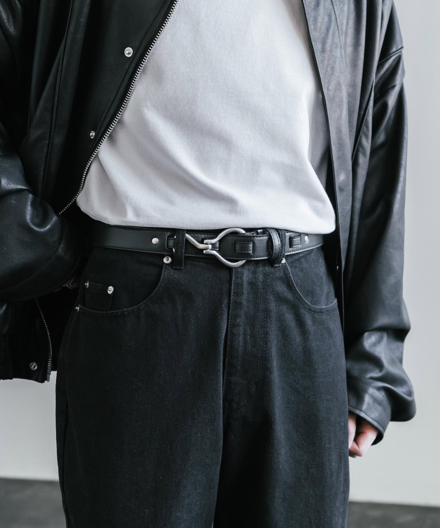 Dickies ディッキーズ サイズ調整可能 30mmPUレザーフックバックルベルト 16242