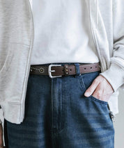 Dickies ディッキーズ サイズ調整可能 30mm PUレザー スタッズベルト 16243