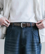 Dickies ディッキーズ サイズ調整可能 30mm PUレザー スタッズベルト 16243