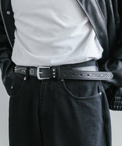Dickies ディッキーズ サイズ調整可能 30mm PUレザー スタッズベルト 16243