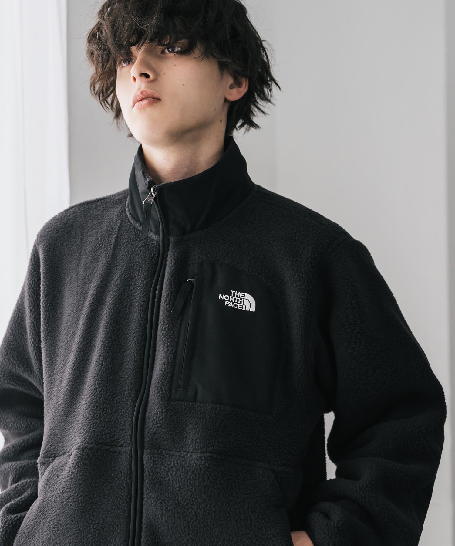 THE NORTH FACE ザ・ノースフェイス Men's Yumiori Off Peak Full Zip Jacket ワンポイントロゴ刺繍フルジップ長袖フリースジャケット 16246