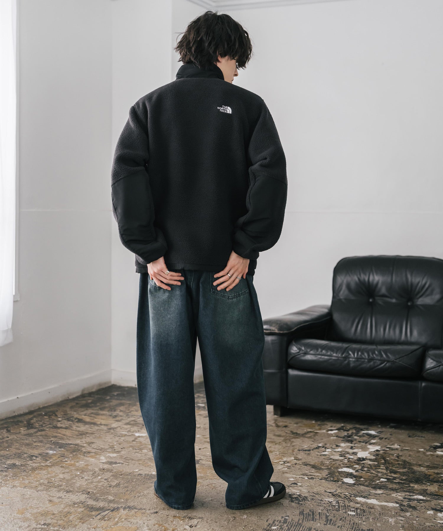 THE NORTH FACE ザ・ノースフェイス Men's Yumiori Off Peak Full Zip Jacket ワンポイントロゴ刺繍フルジップ長袖フリースジャケット 16246