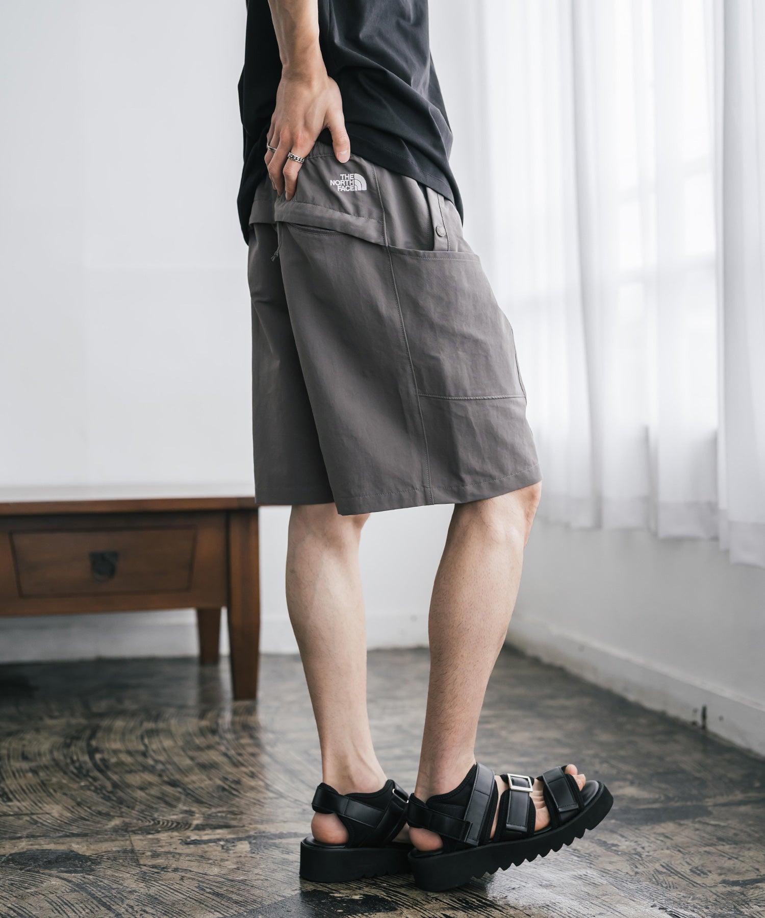 THE NORTH FACE ザ・ノースフェイス M CASUAL CARGO SHORT - AP ワンポイントロゴ刺繍イージーカーゴショートパンツ/ハーフパンツ 16248