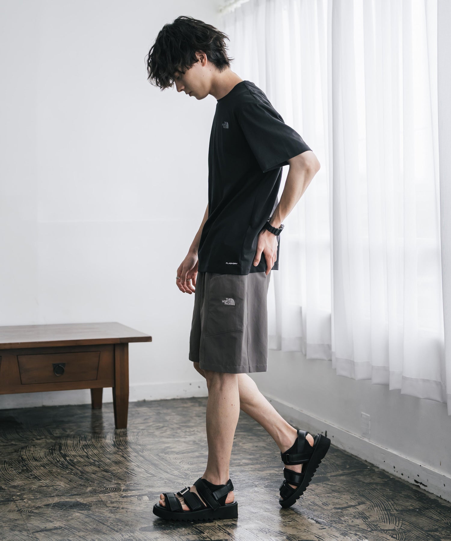 THE NORTH FACE ザ・ノースフェイス M CASUAL CARGO SHORT - AP ワンポイントロゴ刺繍イージーカーゴショートパンツ/ハーフパンツ 16248