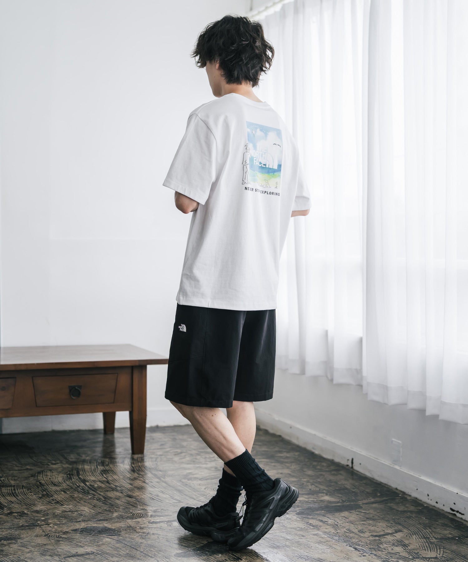 カーゴ ショーツ ロゴ刺繍 THE NORTH FACE ザ・ノースフェイス M CASUAL CARGO SHORT - AP ワン