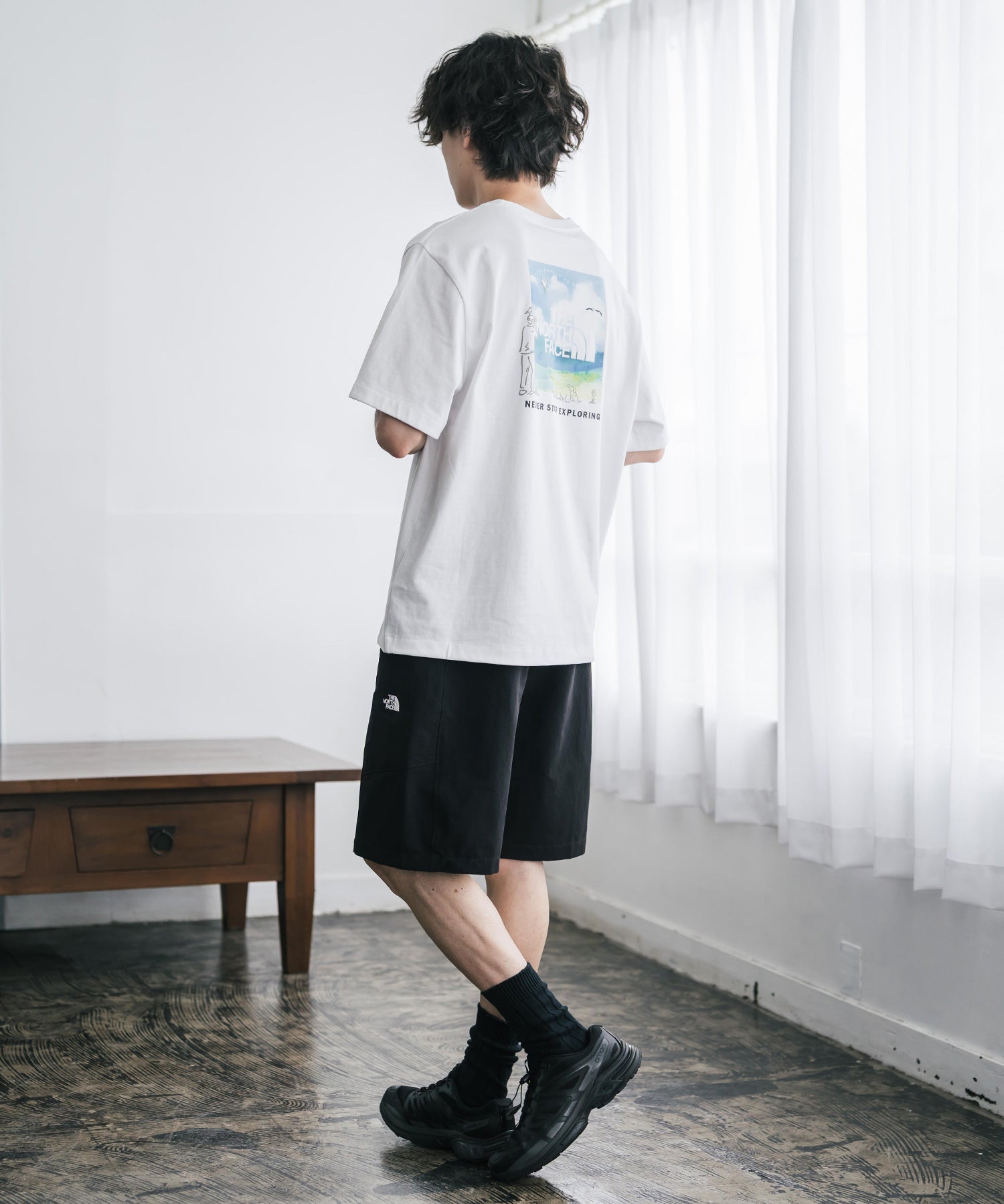 THE NORTH FACE ザ・ノースフェイス M CASUAL CARGO SHORT - AP ワンポイントロゴ刺繍イージーカーゴショートパンツ/ハーフパンツ 16248