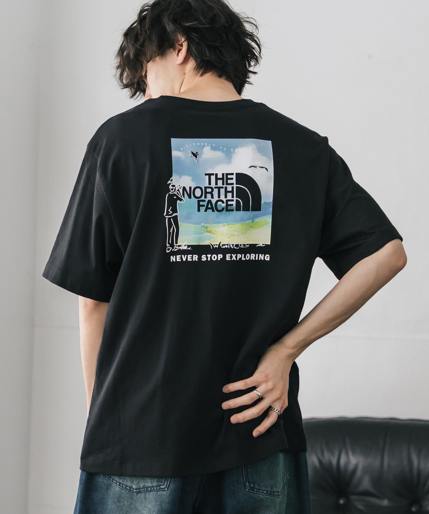 THE NORTH FACE ザ・ノースフェイス M HEAVYWEIGHT CITY TRAVERSE RELAXED SS TEE GRAPHIC - AP バックプリントTシャツ 16249