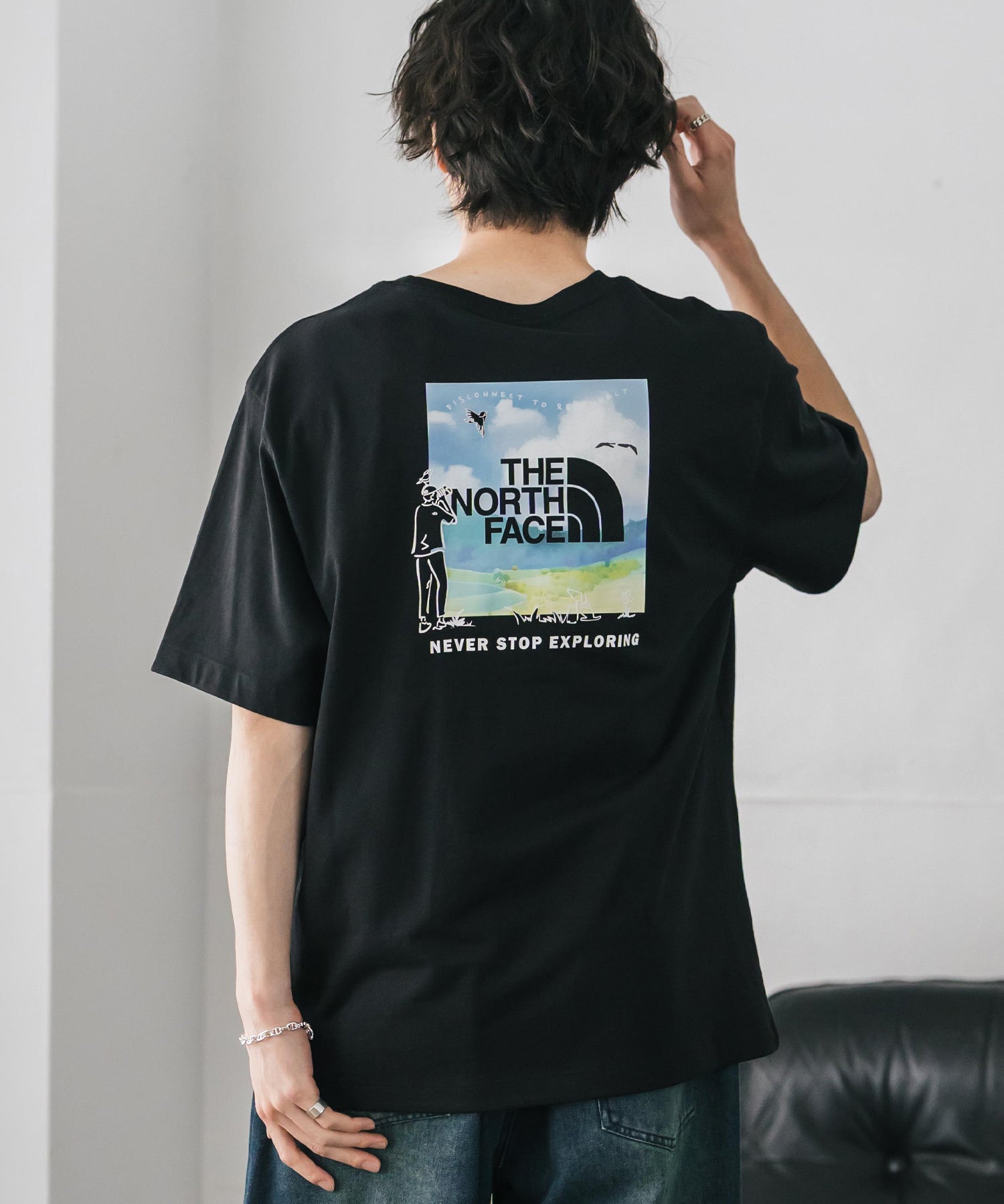 THE NORTH FACE ザ・ノースフェイス M HEAVYWEIGHT CITY TRAVERSE RELAXED SS TEE GRAPHIC - AP バックプリントTシャツ 16249