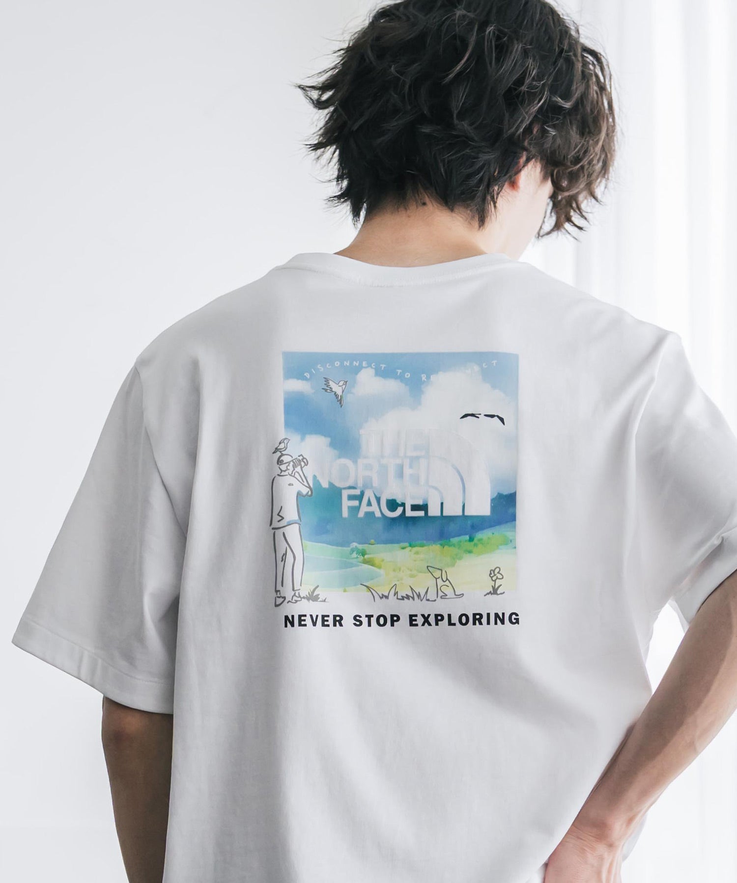 THE NORTH FACE ザ・ノースフェイス M HEAVYWEIGHT CITY TRAVERSE RELAXED SS TEE GRAPHIC - AP バックプリントTシャツ 16249
