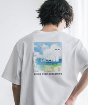 THE NORTH FACE ザ・ノースフェイス M HEAVYWEIGHT CITY TRAVERSE RELAXED SS TEE GRAPHIC - AP バックプリントTシャツ 16249