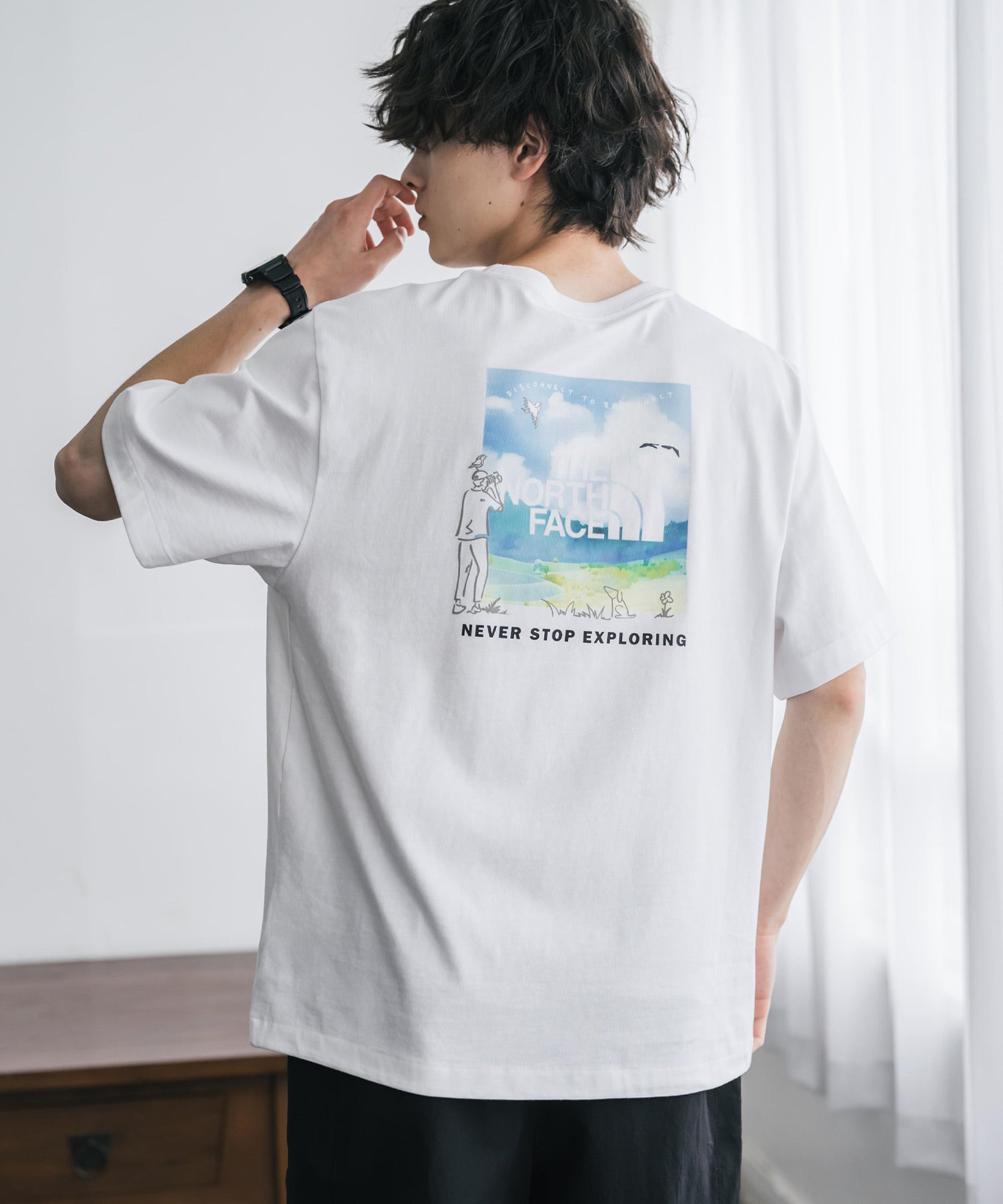 THE NORTH FACE ザ・ノースフェイス M HEAVYWEIGHT CITY TRAVERSE RELAXED SS TEE GRAPHIC - AP バックプリントTシャツ 16249