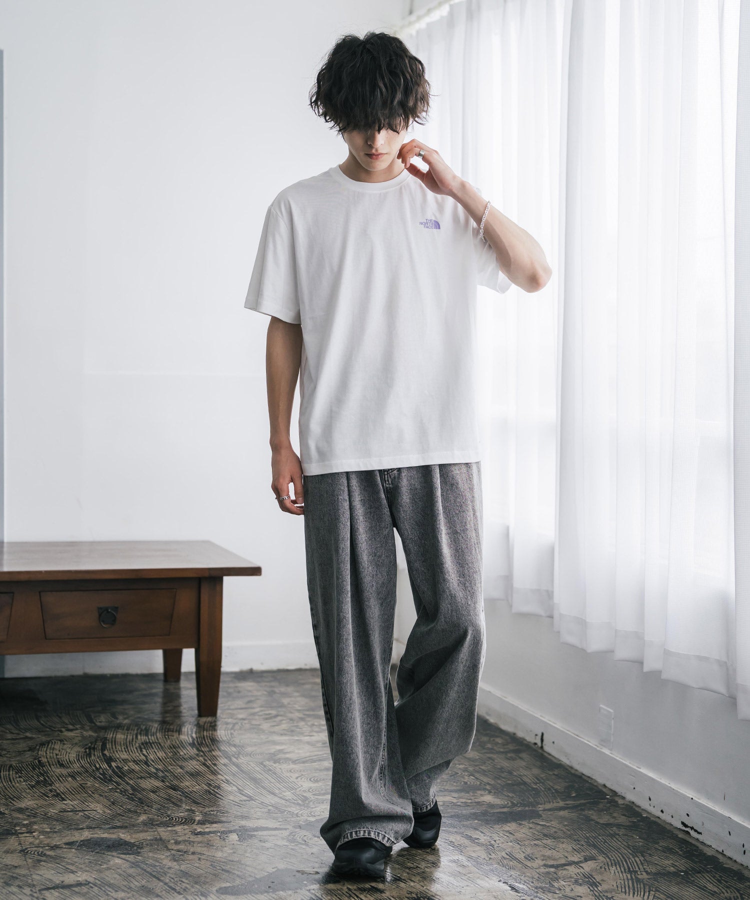 THE NORTH FACE ザ・ノースフェイス U CAMP BOX LOGO RELAXED SS TEE