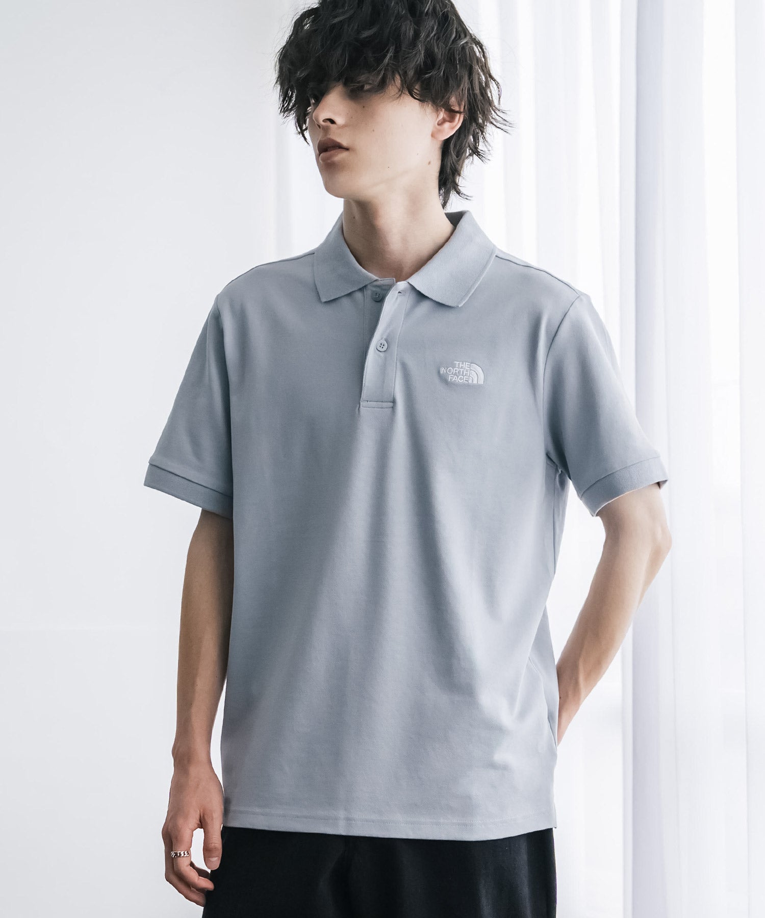 S LOGO POLO - AP レギュラーフィット半袖ポロシャツ 16251