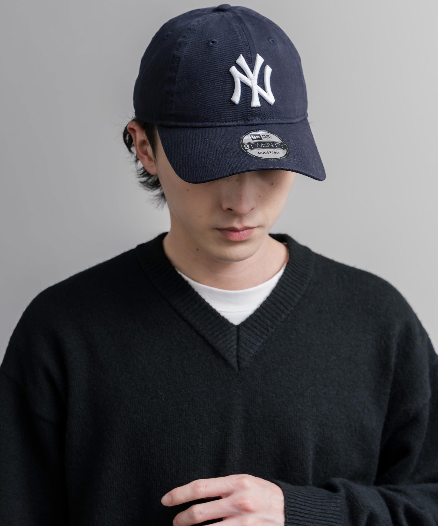 NEW ERA ニューエラ MLB Core Classic Cap 9TWENTY カーブバイザーワンポイントロゴ刺繍ベースボールキャップ 16317