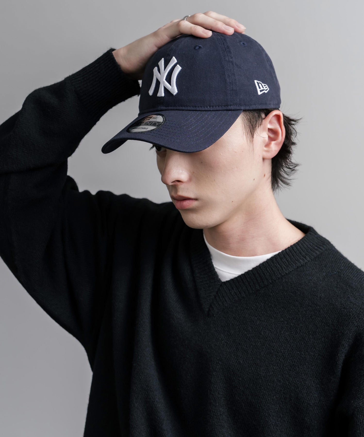 NEW ERA ニューエラ MLB Core Classic Cap 9TWENTY カーブバイザーワンポイントロゴ刺繍ベースボールキャップ 16317
