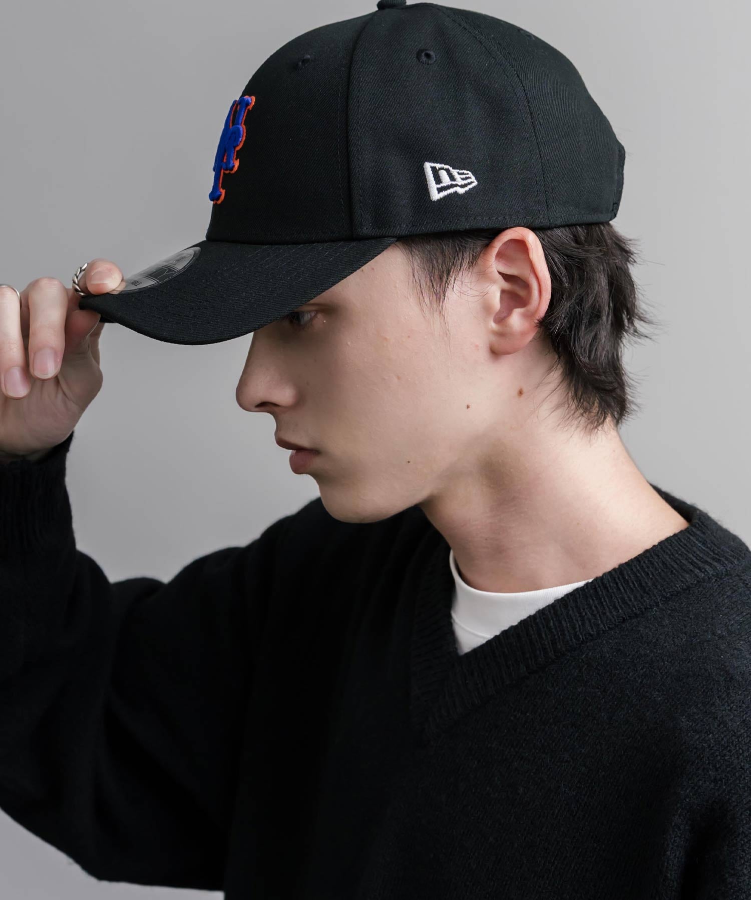 NEW ERA ニューエラ The League Cap メジャーリーグベースボールキャップ MLBワンポイントロゴ刺繍BBキャップ 16318
