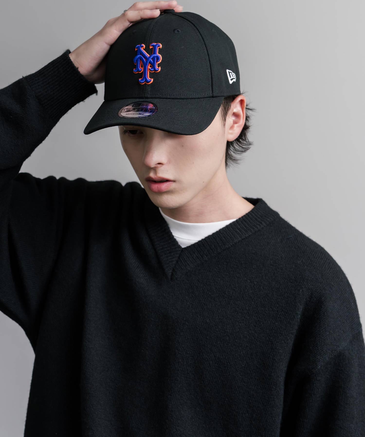 NEW ERA ニューエラ The League Cap メジャーリーグベースボールキャップ MLBワンポイントロゴ刺繍BBキャップ 16318