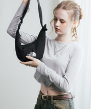 日本未展開モデル THE NORTH FACE ザ・ノースフェイス WHITE LABEL ホワイトレーベル HOBO BAG MINI 2WAYショルダーバッグ/ハンドバッグ 16355
