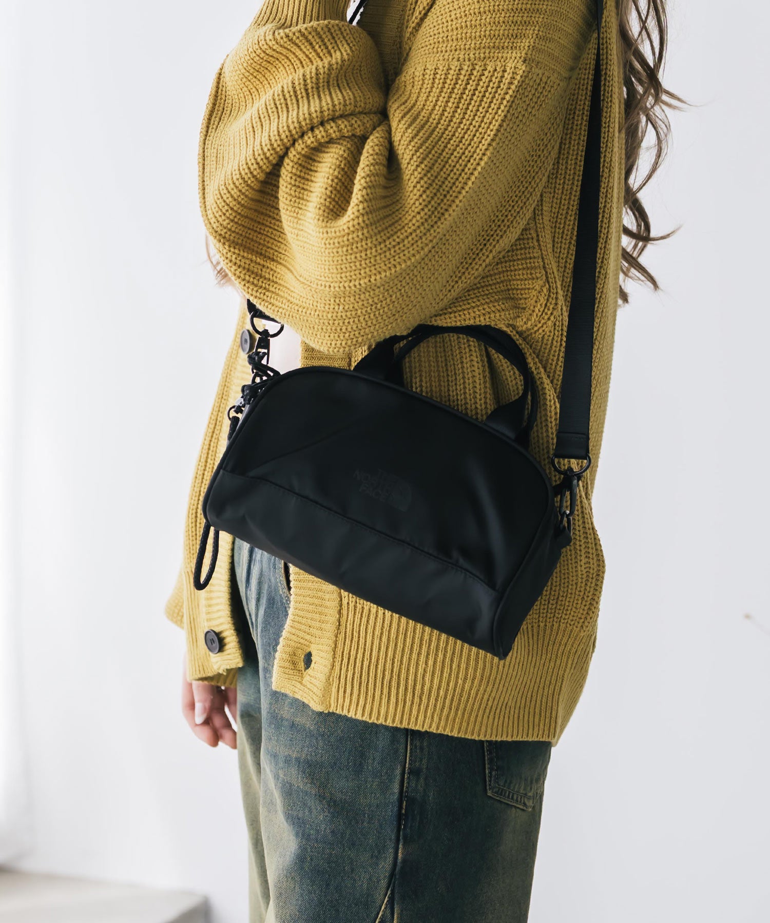 日本未展開モデル THE NORTH FACE ザ・ノースフェイス WHITE LABEL ホワイトレーベル BONNEY BOWLING BAG S 2WAYショルダーバッグ/ハンドバック 16356