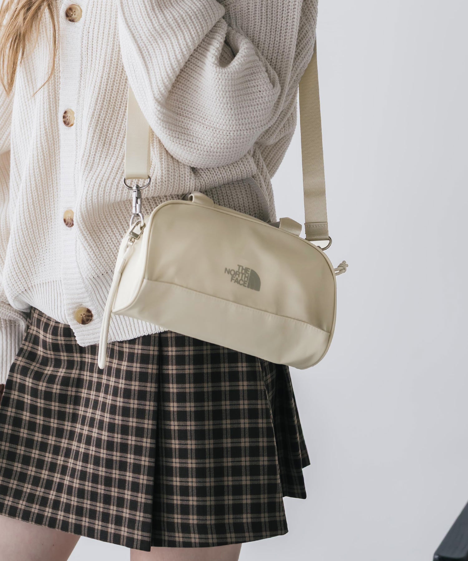 日本未展開モデル THE NORTH FACE ザ・ノースフェイス WHITE LABEL ホワイトレーベル BONNEY BOWLING BAG S 2WAYショルダーバッグ/ハンドバック 16356