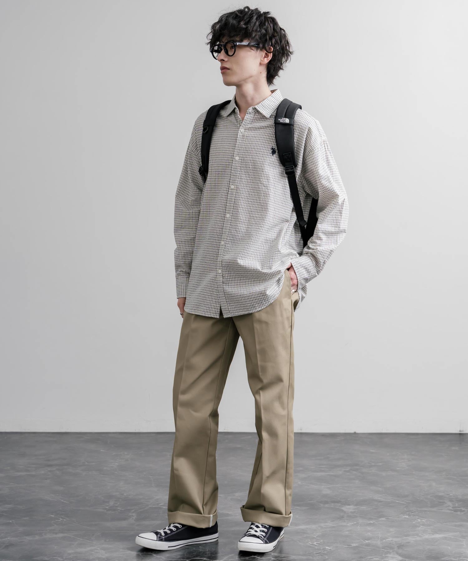 日本未展開モデル THE NORTH FACE ザ・ノースフェイス WHITE LABEL ホワイトレーベル STANDARD BACKPACK M バックパック/リュック 16357