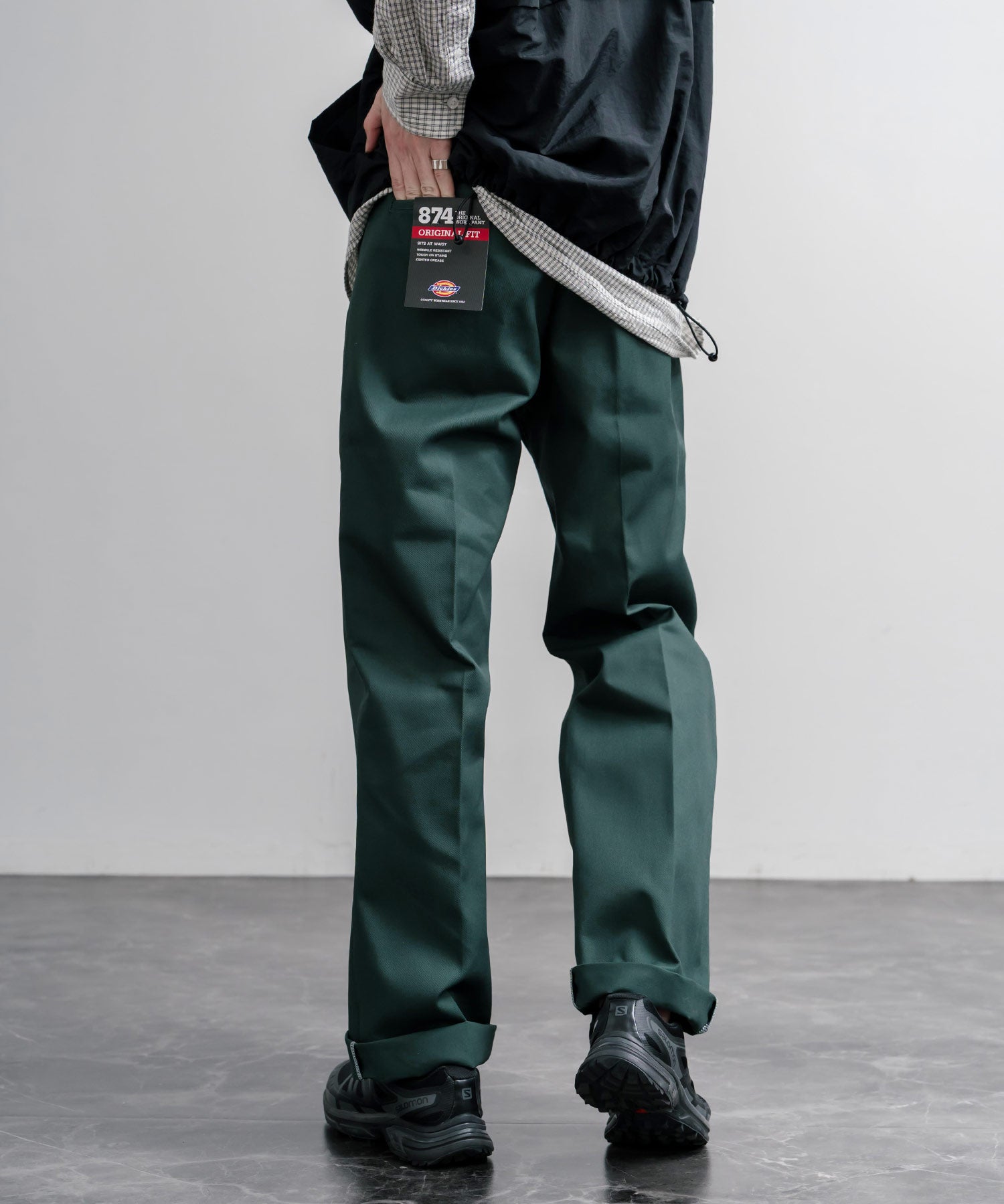 Dickies ディッキーズ 874 Work Pants Length32 ワンポイントロゴツイルセンタープレステーパードワークパンツ レングス32インチ 16361