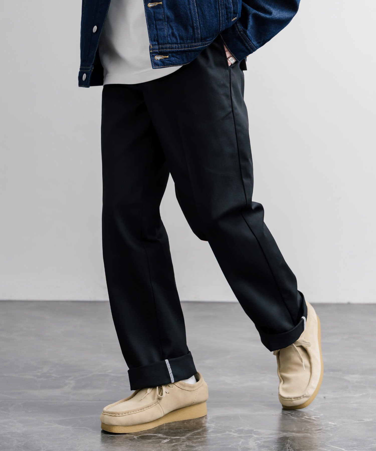 Dickies ディッキーズ 874 Work Pants Length32 ワンポイントロゴツイルセンタープレステーパードワークパンツ レングス32インチ 16361