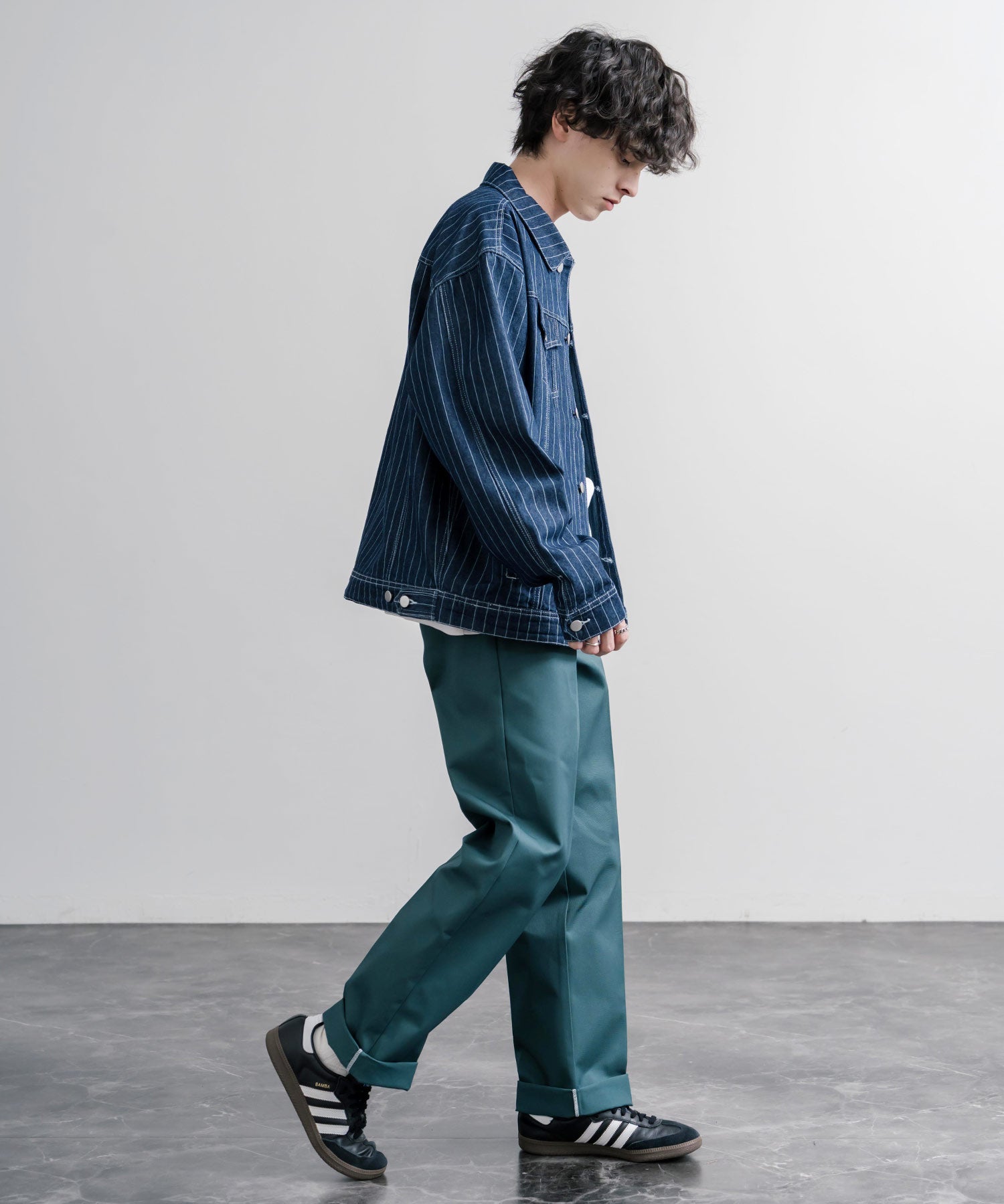 Dickies ディッキーズ 874 Work Pants Length32 ワンポイントロゴツイルセンタープレステーパードワークパンツ レングス32インチ 16361