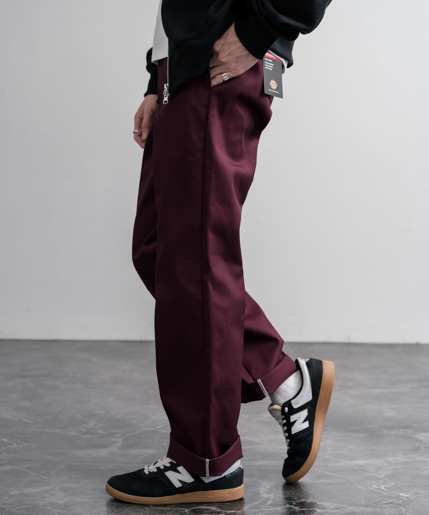 Dickies ディッキーズ 874 Work Pants Length32 ワンポイントロゴツイルセンタープレステーパードワークパンツ レングス32インチ 16361