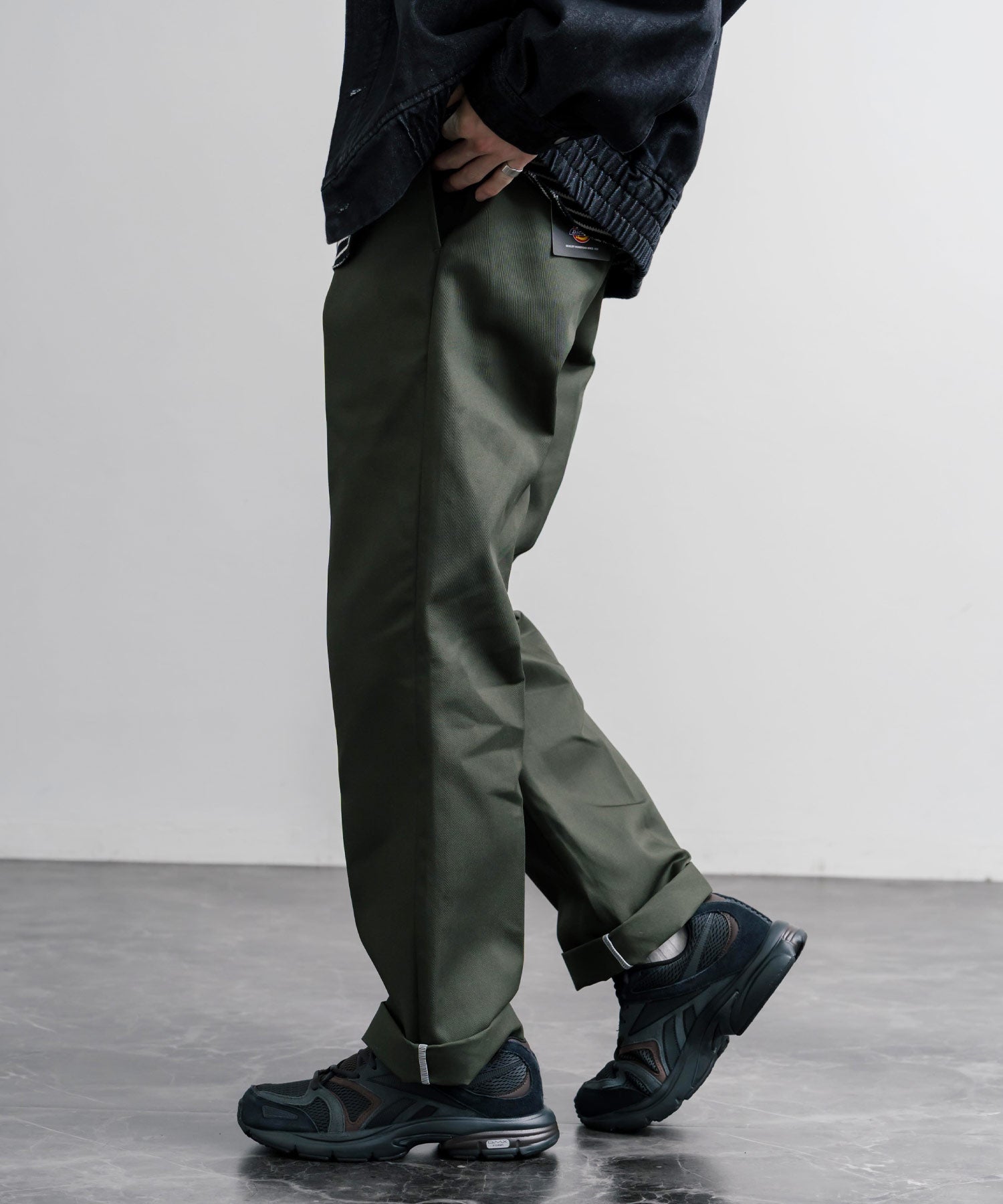 Dickies ディッキーズ 874 Work Pants Length32 ワンポイントロゴツイルセンタープレステーパードワークパンツ レングス32インチ 16361