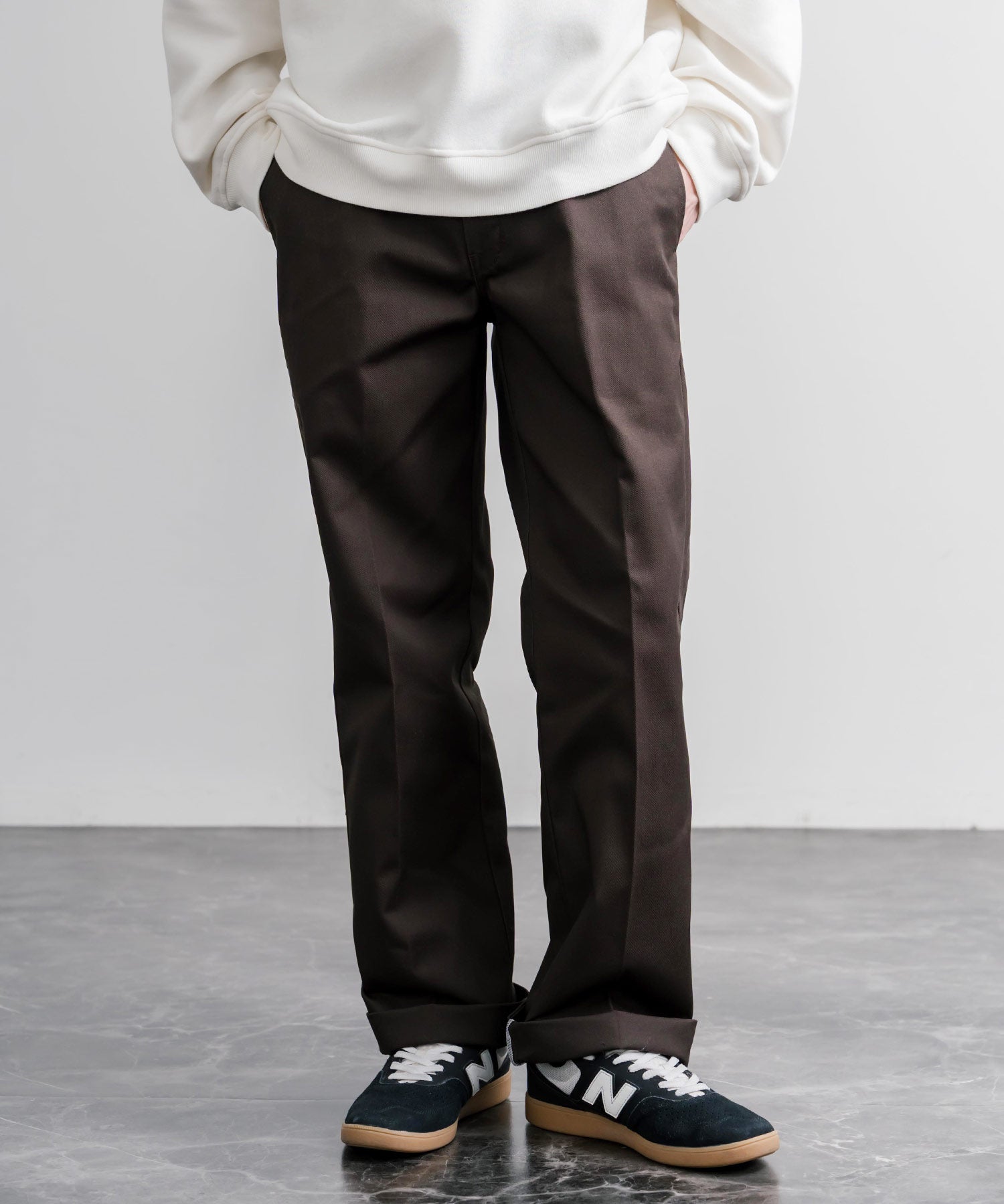 Dickies ディッキーズ 874 Work Pants Length32 ワンポイントロゴツイルセンタープレステーパードワークパンツ レングス32インチ 16361