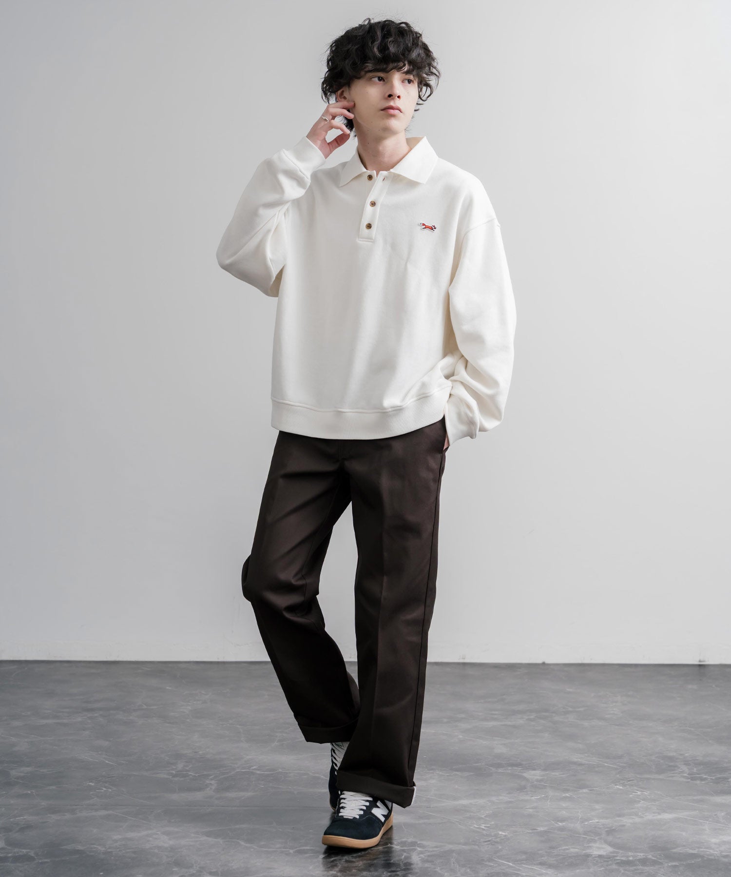 Dickies ディッキーズ 874 Work Pants Length32 ワンポイントロゴツイルセンタープレステーパードワークパンツ レングス32インチ 16361